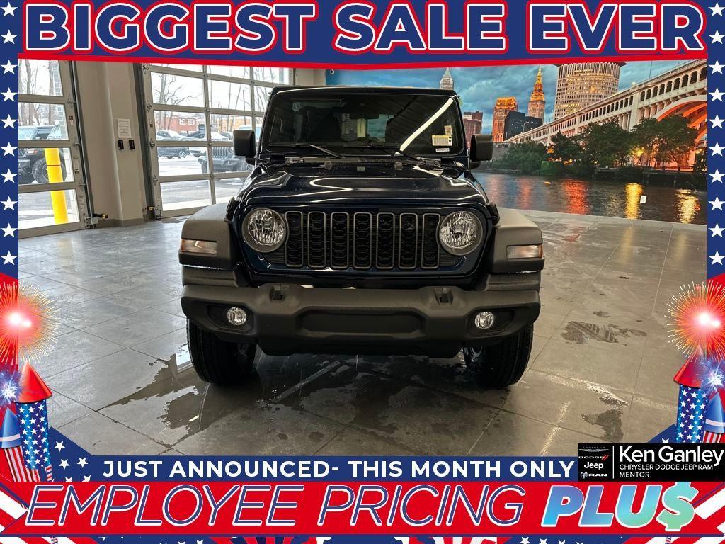 new 2025 Jeep Wrangler car, priced at $43,599