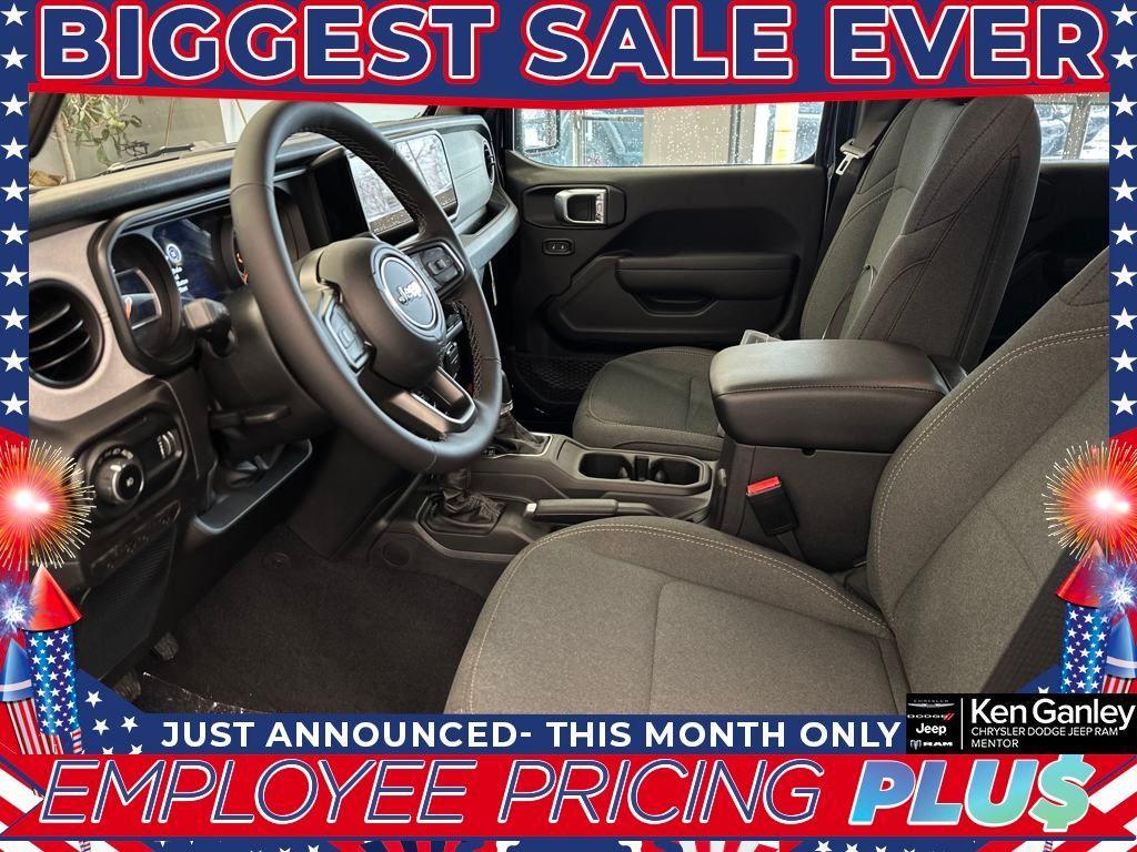 new 2025 Jeep Wrangler car, priced at $43,599