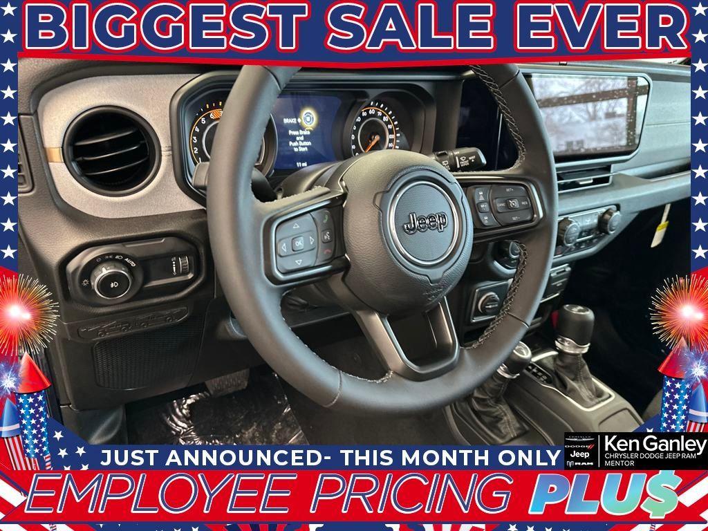 new 2025 Jeep Wrangler car, priced at $43,599