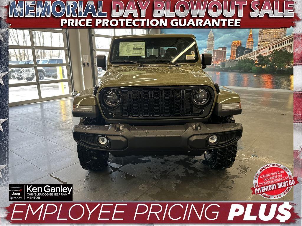 new 2025 Jeep Gladiator car, priced at $52,035
