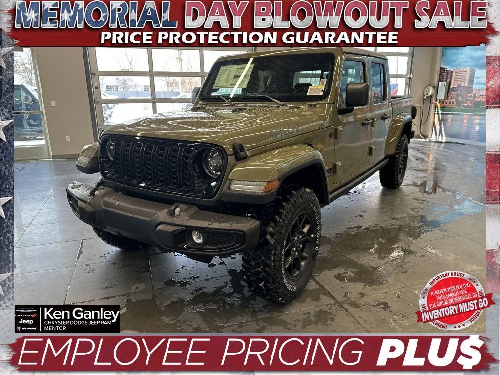 new 2025 Jeep Gladiator car, priced at $52,035