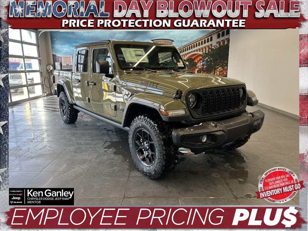 new 2025 Jeep Gladiator car, priced at $52,035