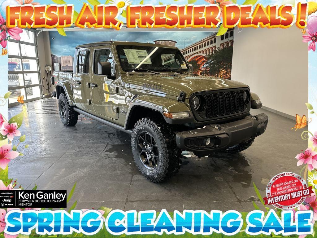 new 2025 Jeep Gladiator car, priced at $48,785