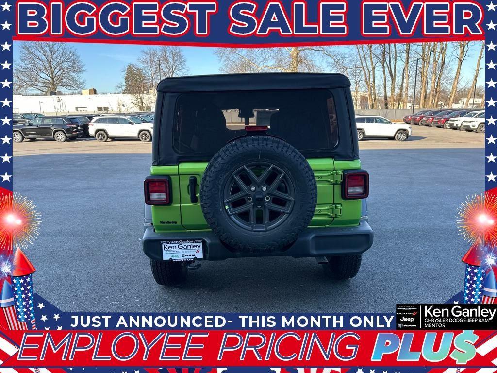 new 2025 Jeep Wrangler car, priced at $44,383