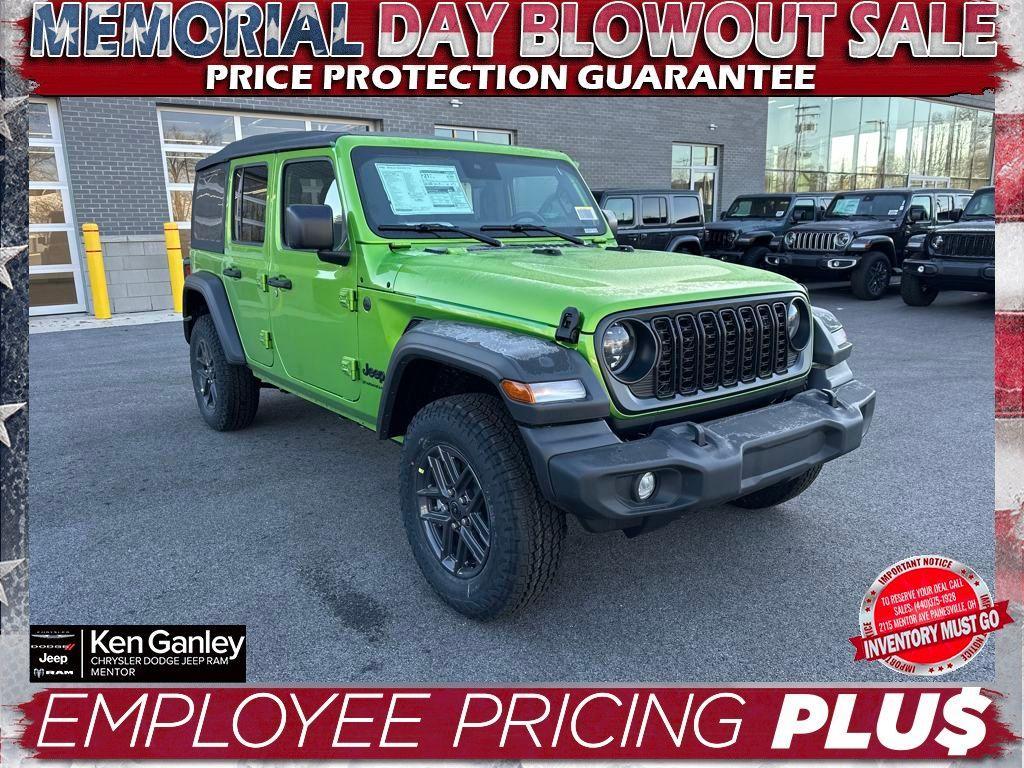 new 2025 Jeep Wrangler car, priced at $44,583