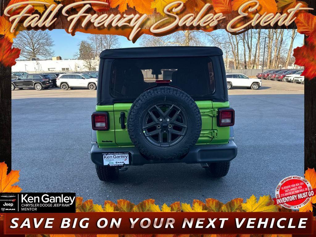 new 2025 Jeep Wrangler car, priced at $39,497