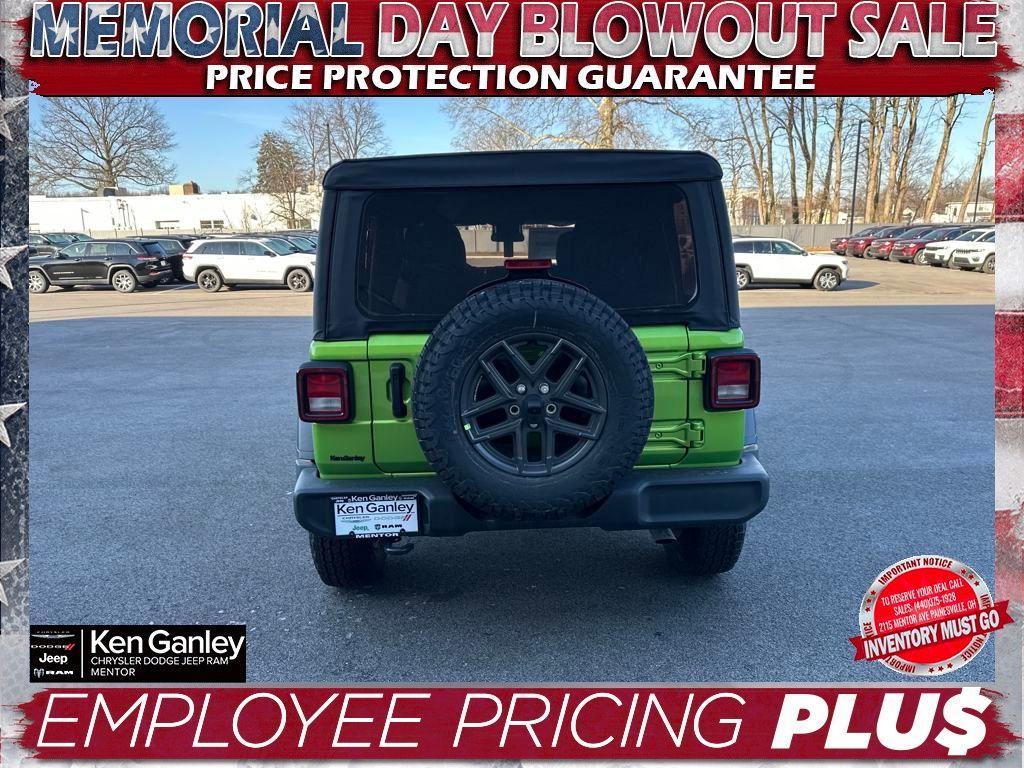 new 2025 Jeep Wrangler car, priced at $44,583