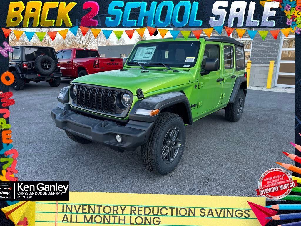 new 2025 Jeep Wrangler car, priced at $44,383