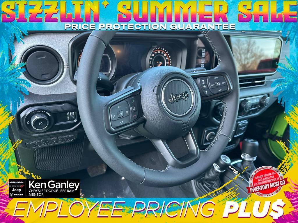 new 2025 Jeep Wrangler car, priced at $44,383
