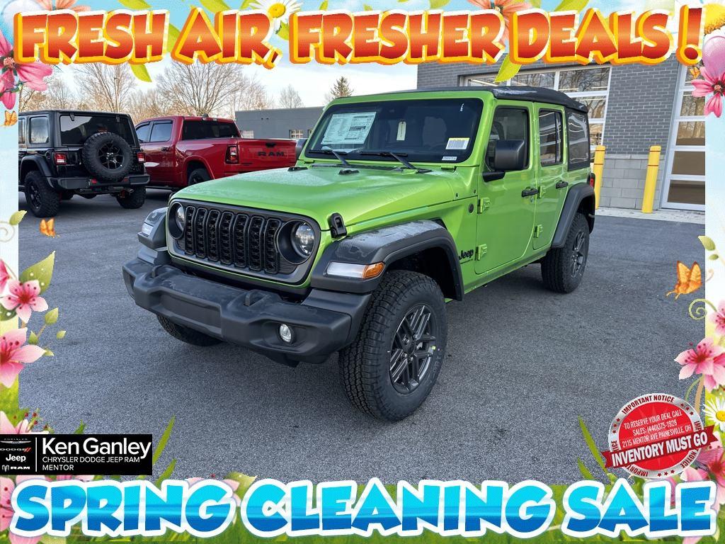 new 2025 Jeep Wrangler car, priced at $43,384