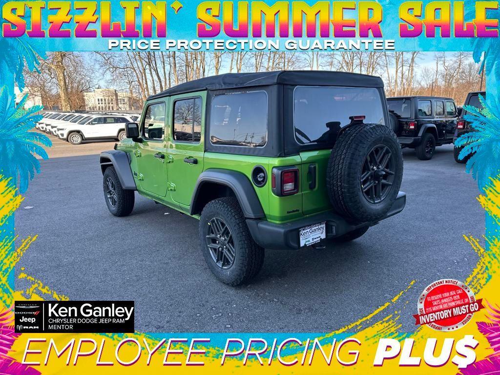 new 2025 Jeep Wrangler car, priced at $44,383