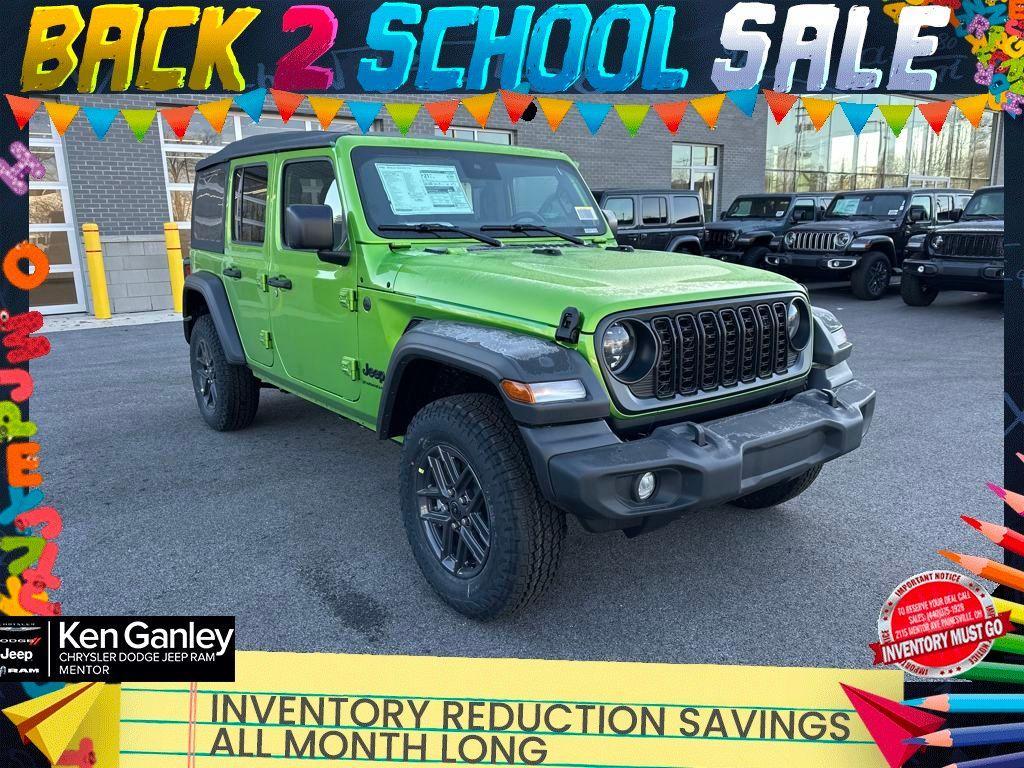 new 2025 Jeep Wrangler car, priced at $44,383