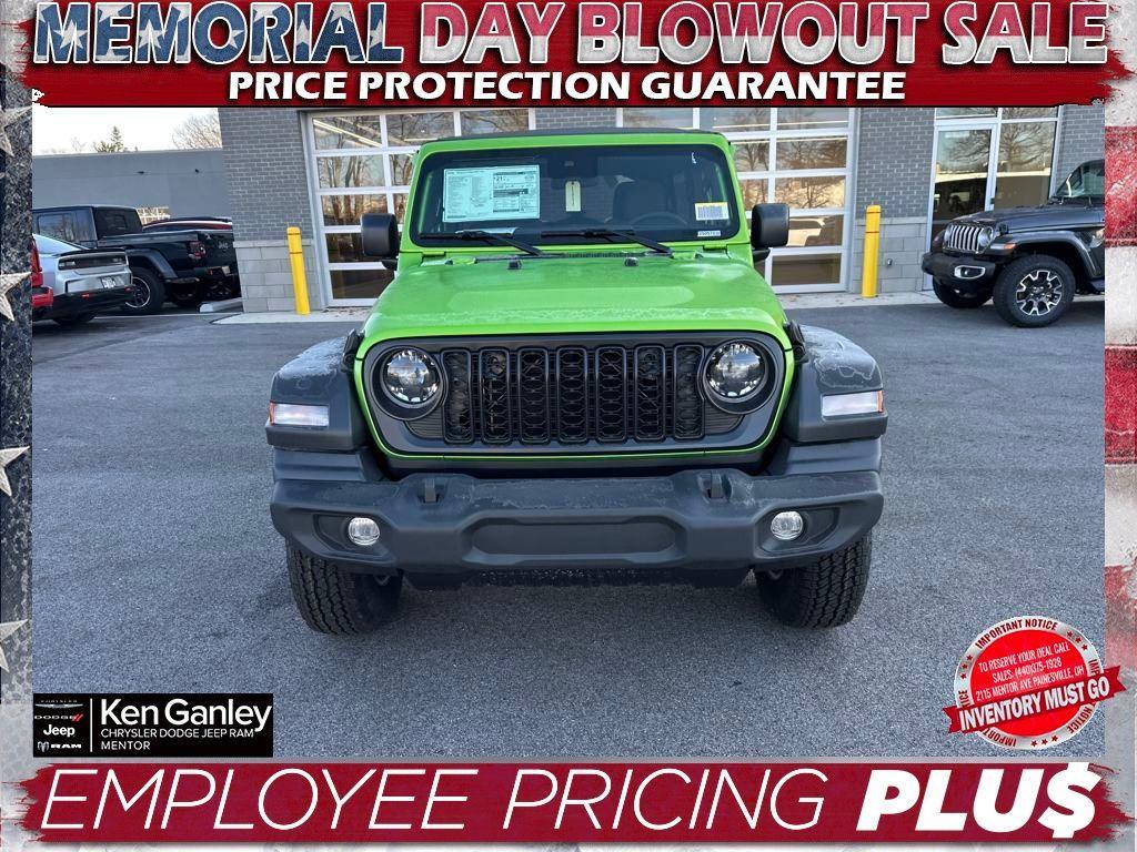 new 2025 Jeep Wrangler car, priced at $44,583
