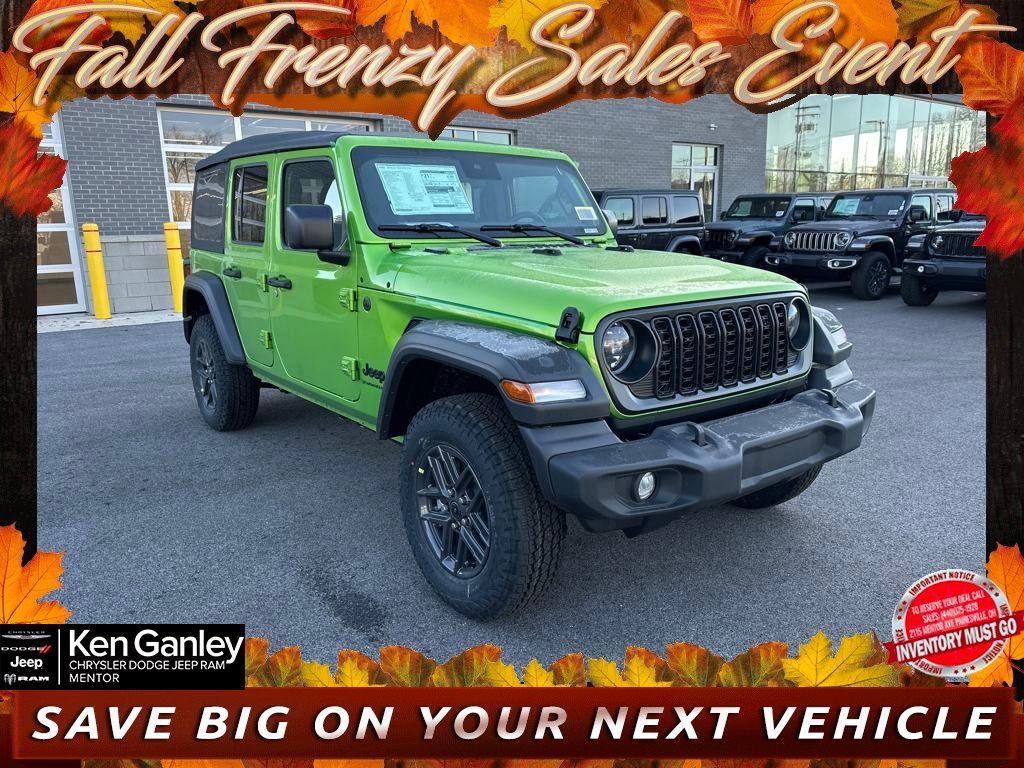 new 2025 Jeep Wrangler car, priced at $40,997