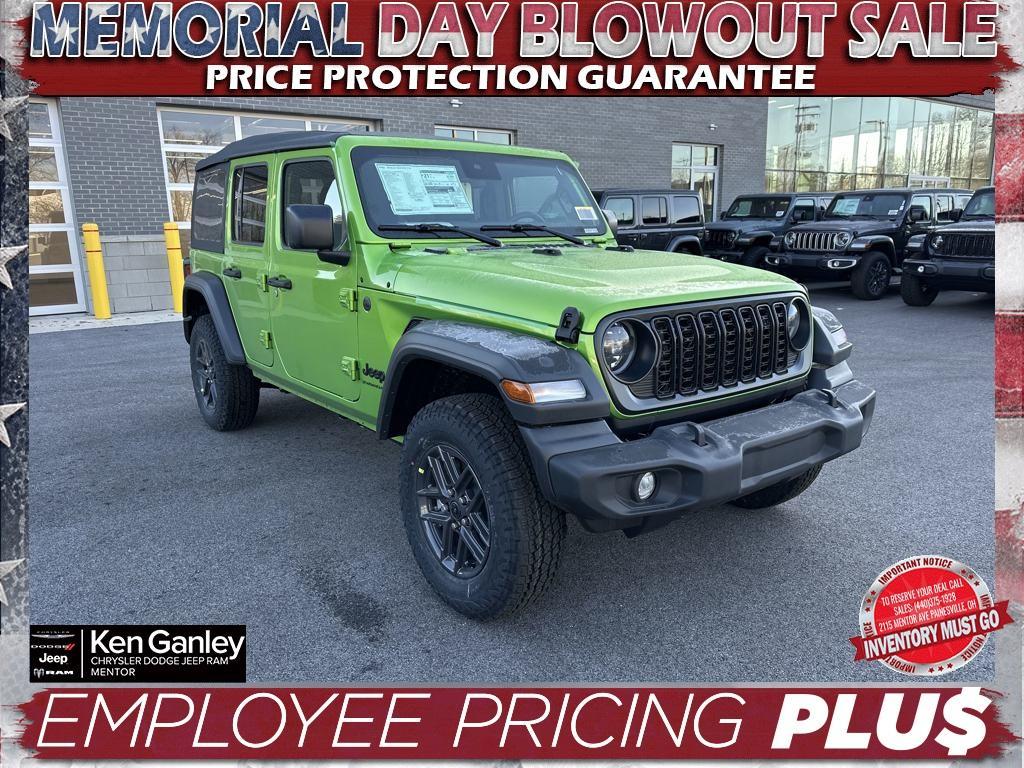 new 2025 Jeep Wrangler car, priced at $45,183