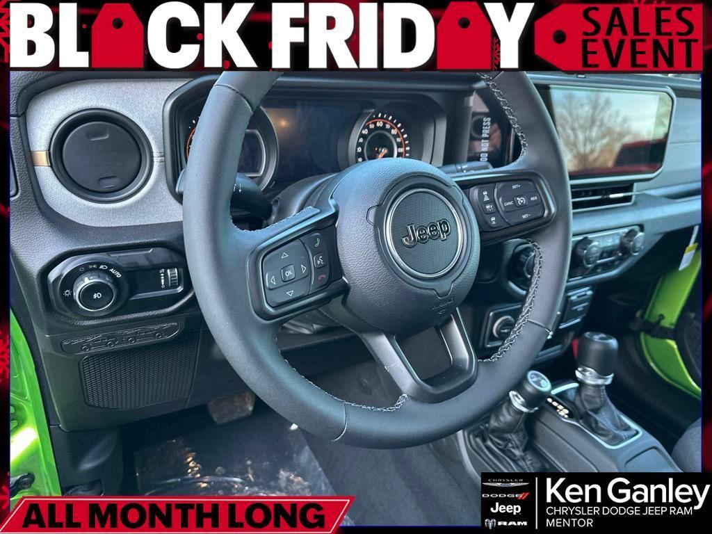 new 2025 Jeep Wrangler car, priced at $42,497