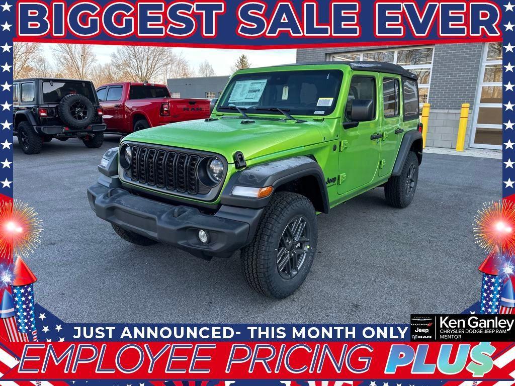 new 2025 Jeep Wrangler car, priced at $44,383