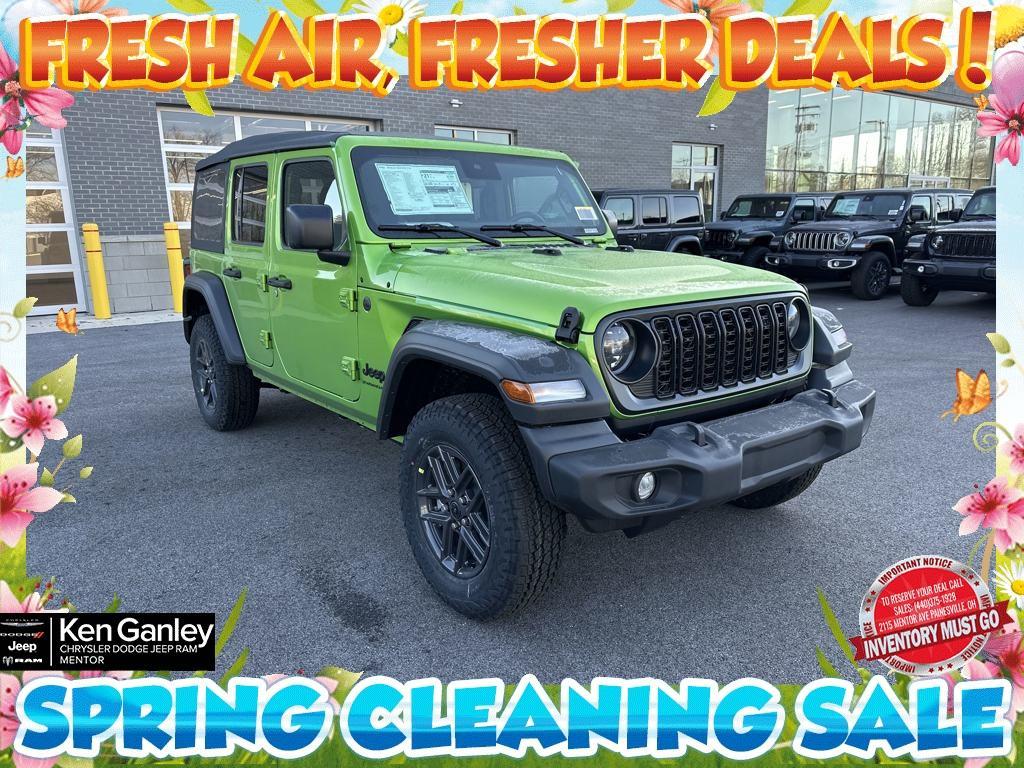 new 2025 Jeep Wrangler car, priced at $43,384