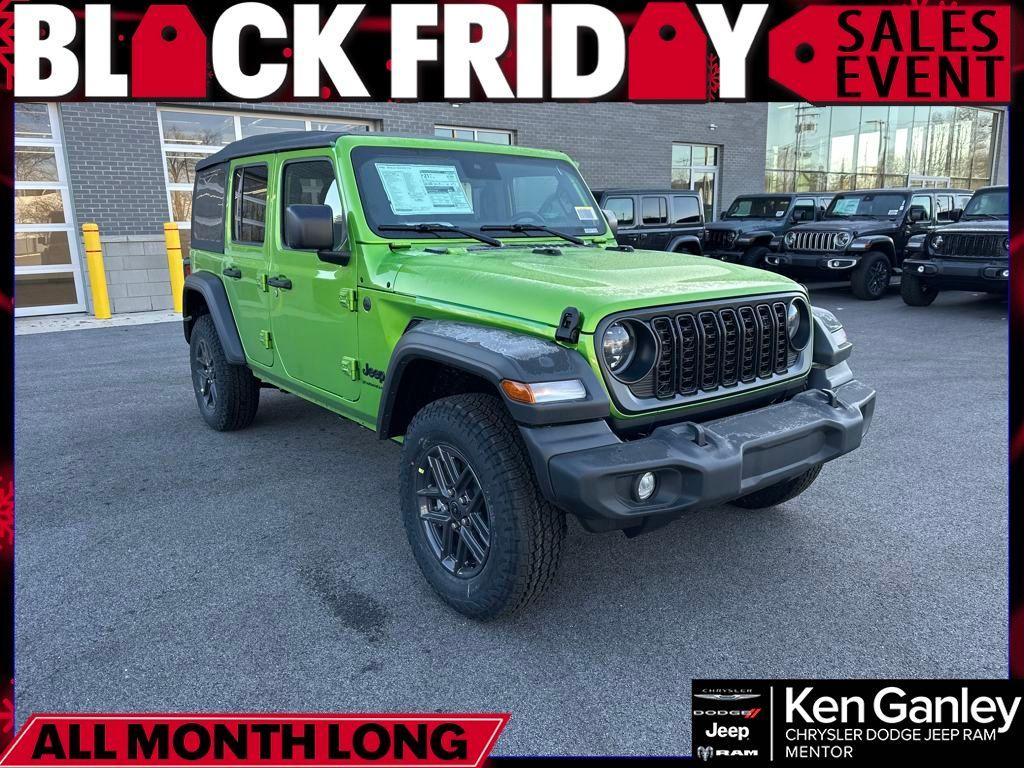 new 2025 Jeep Wrangler car, priced at $42,497
