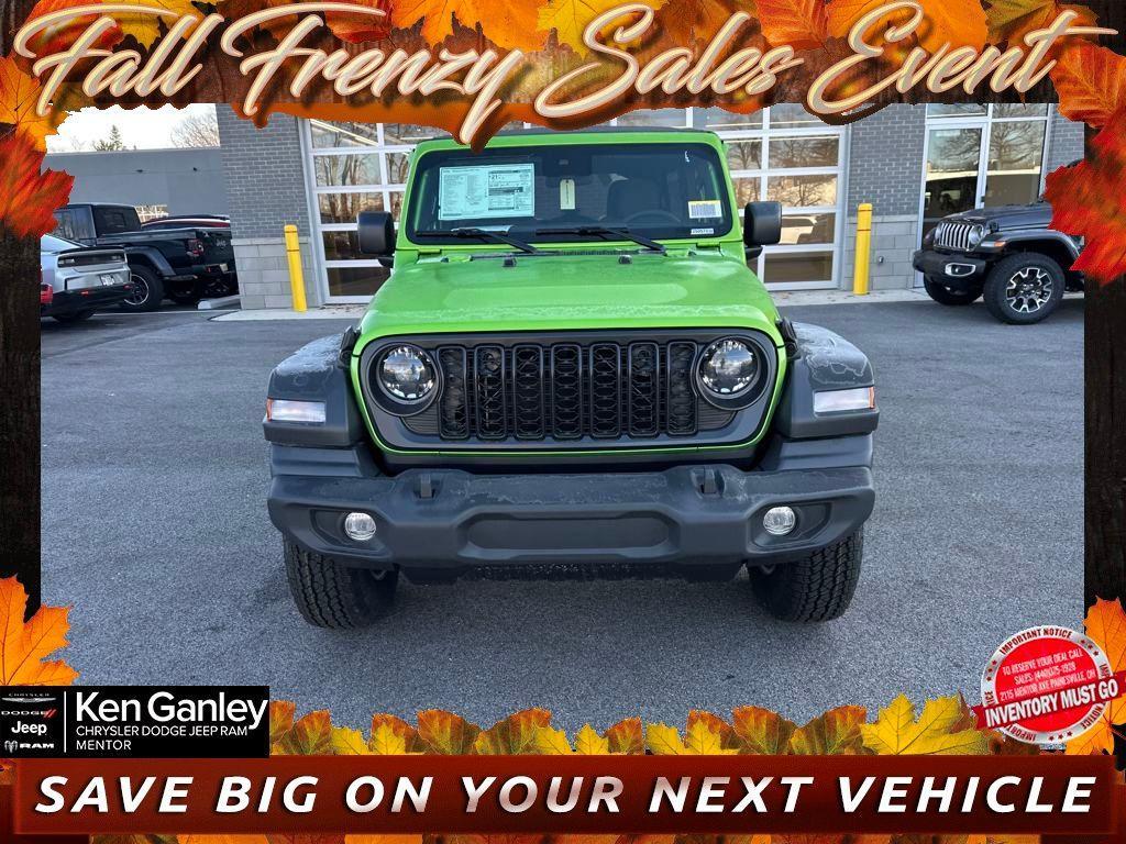 new 2025 Jeep Wrangler car, priced at $39,497
