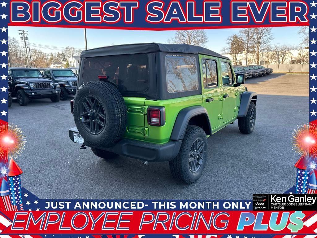 new 2025 Jeep Wrangler car, priced at $44,383