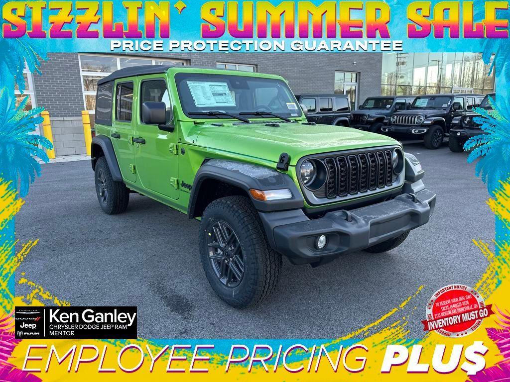 new 2025 Jeep Wrangler car, priced at $44,383