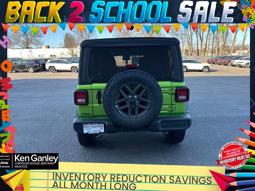 new 2025 Jeep Wrangler car, priced at $44,383