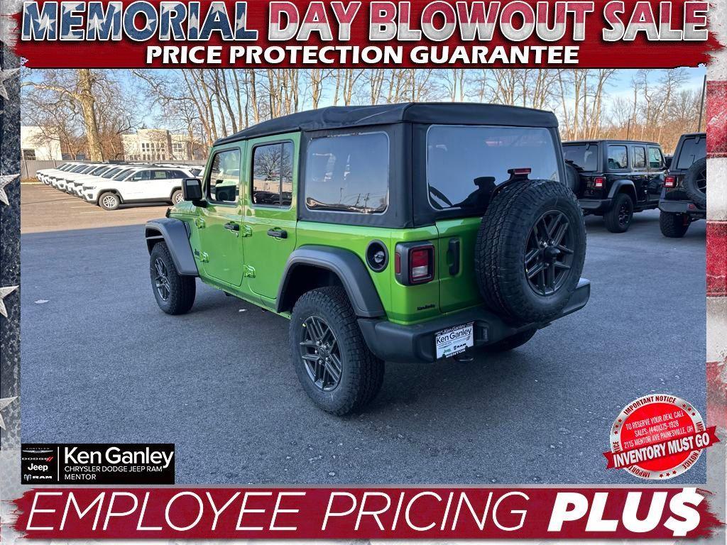 new 2025 Jeep Wrangler car, priced at $44,583