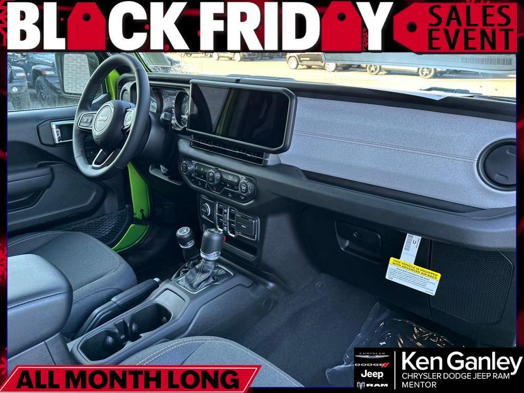 new 2025 Jeep Wrangler car, priced at $42,497