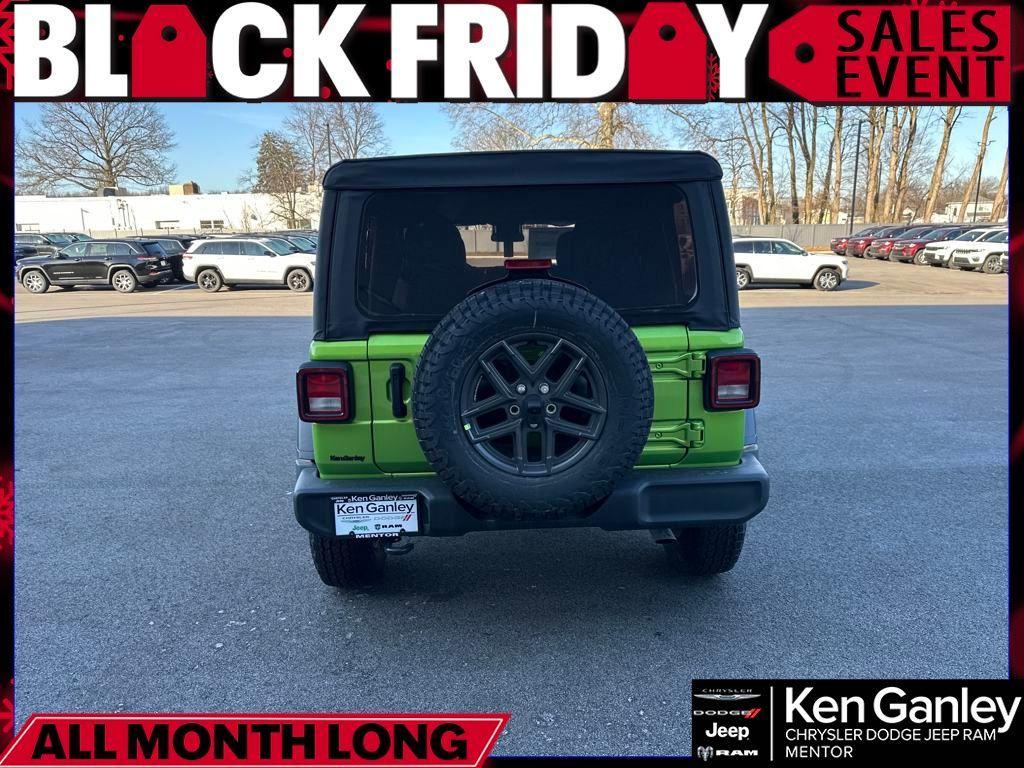 new 2025 Jeep Wrangler car, priced at $42,497