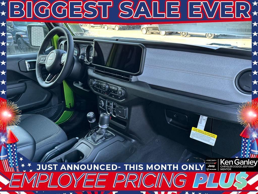 new 2025 Jeep Wrangler car, priced at $44,383