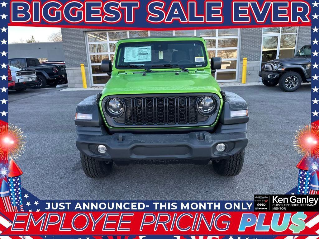 new 2025 Jeep Wrangler car, priced at $44,383