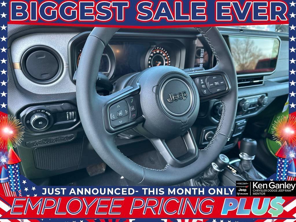 new 2025 Jeep Wrangler car, priced at $44,383