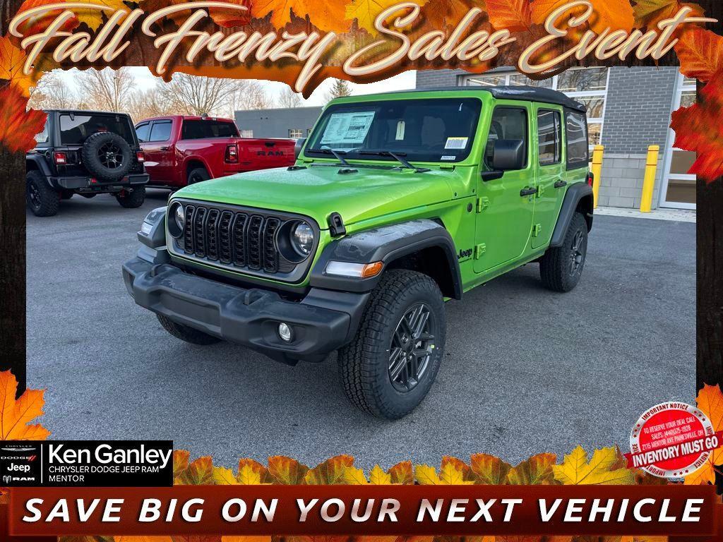 new 2025 Jeep Wrangler car, priced at $39,497