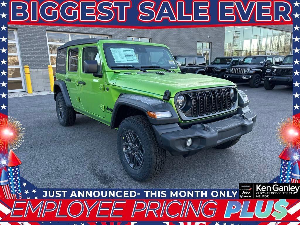 new 2025 Jeep Wrangler car, priced at $44,383