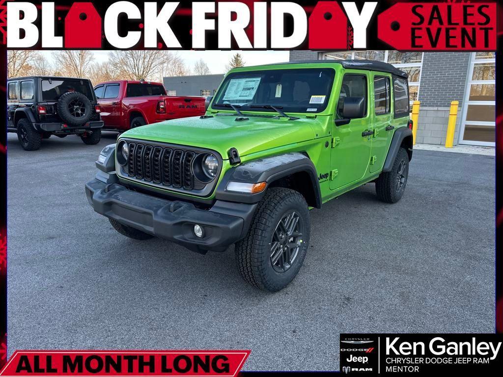 new 2025 Jeep Wrangler car, priced at $42,497