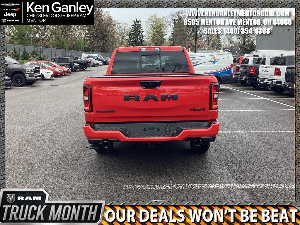 new 2025 Ram 1500 car, priced at $63,873