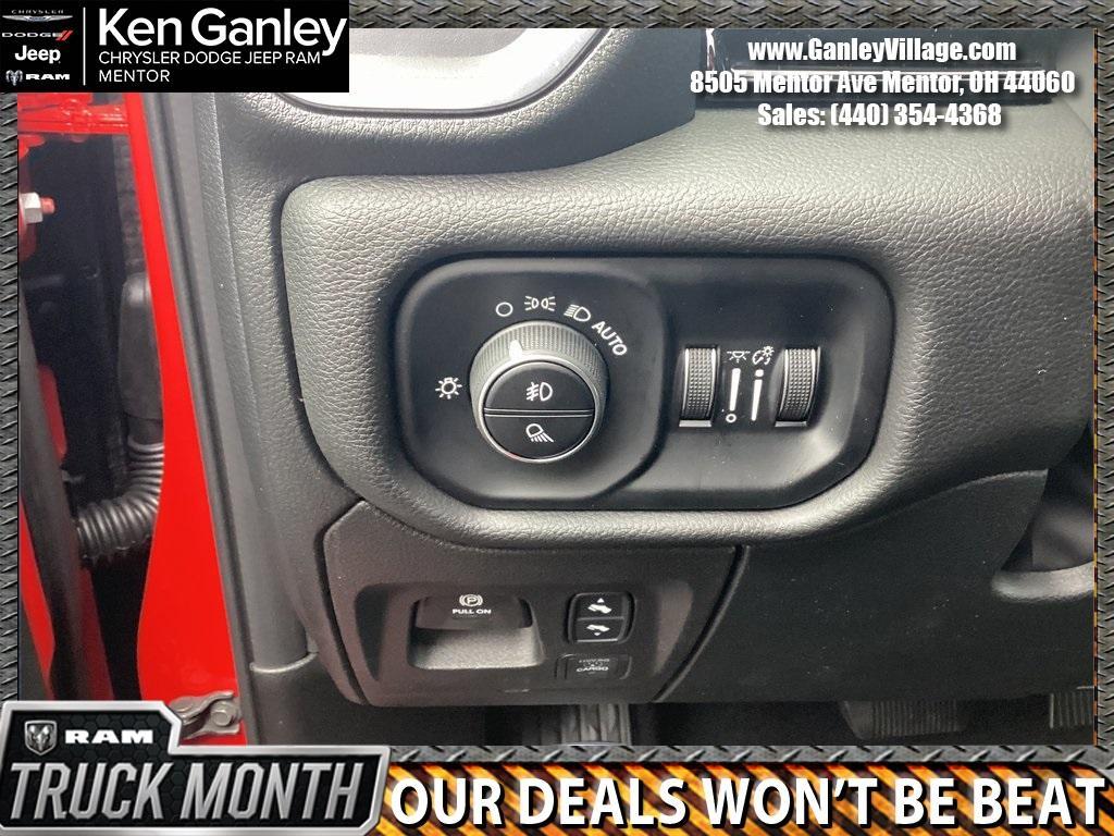 new 2025 Ram 1500 car, priced at $59,910