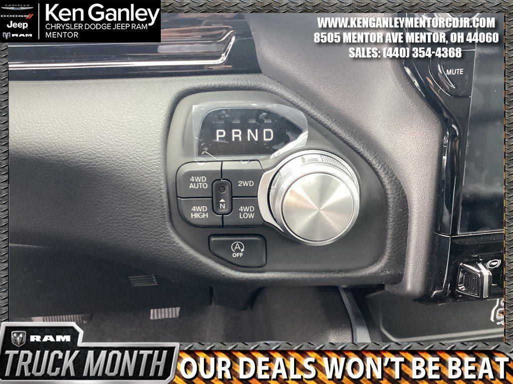 new 2025 Ram 1500 car, priced at $63,873