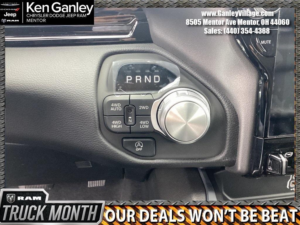 new 2025 Ram 1500 car, priced at $59,910