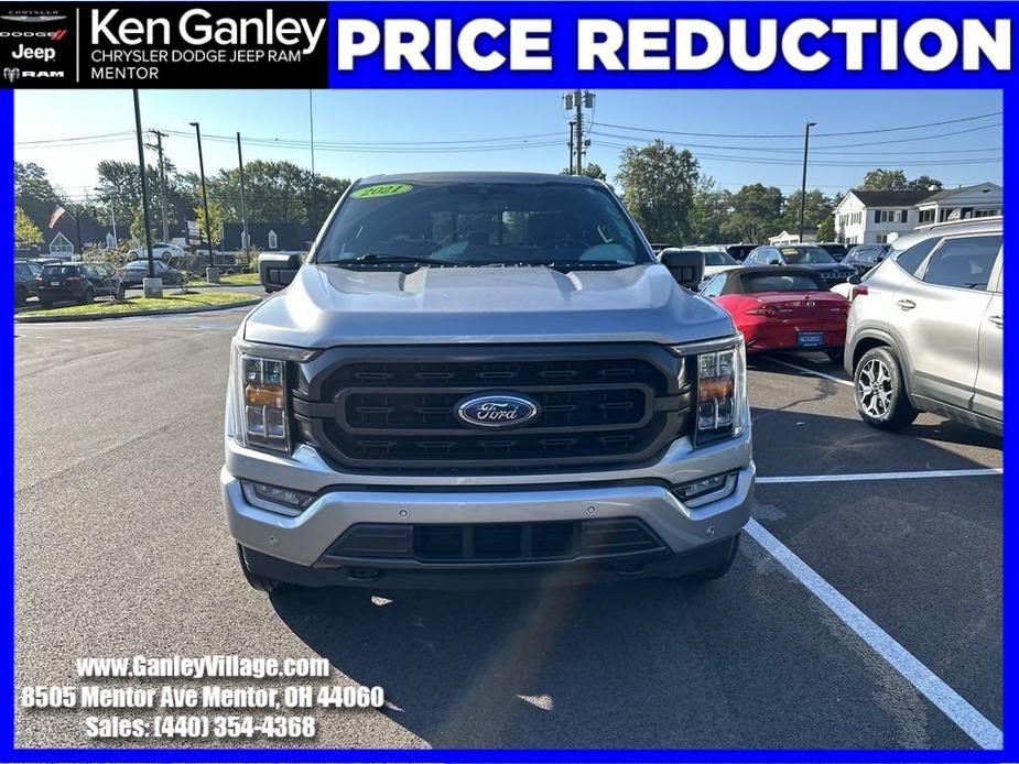 used 2021 Ford F-150 car, priced at $38,500