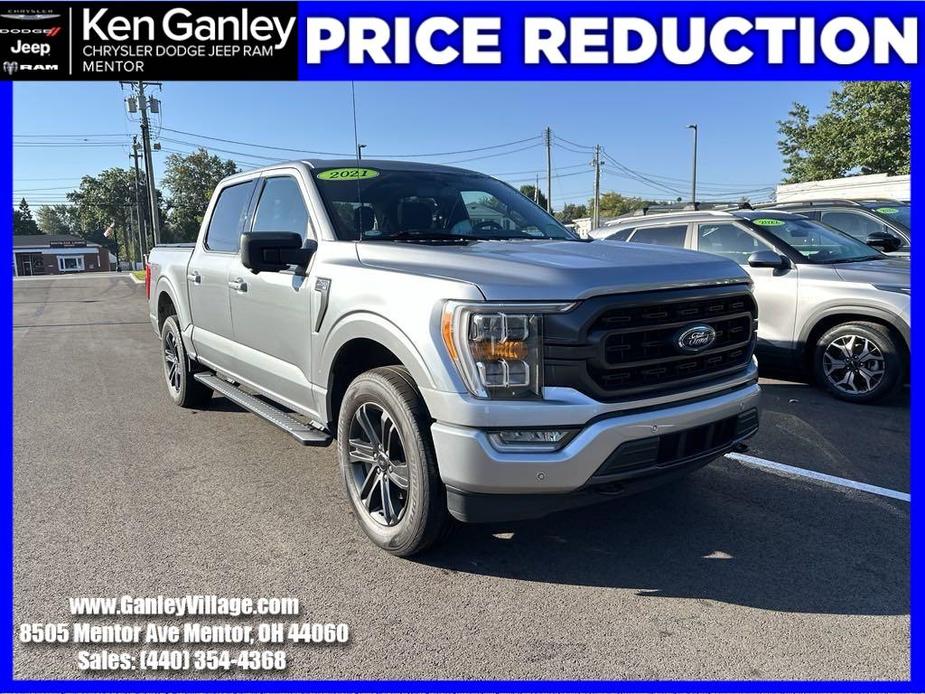 used 2021 Ford F-150 car, priced at $38,500