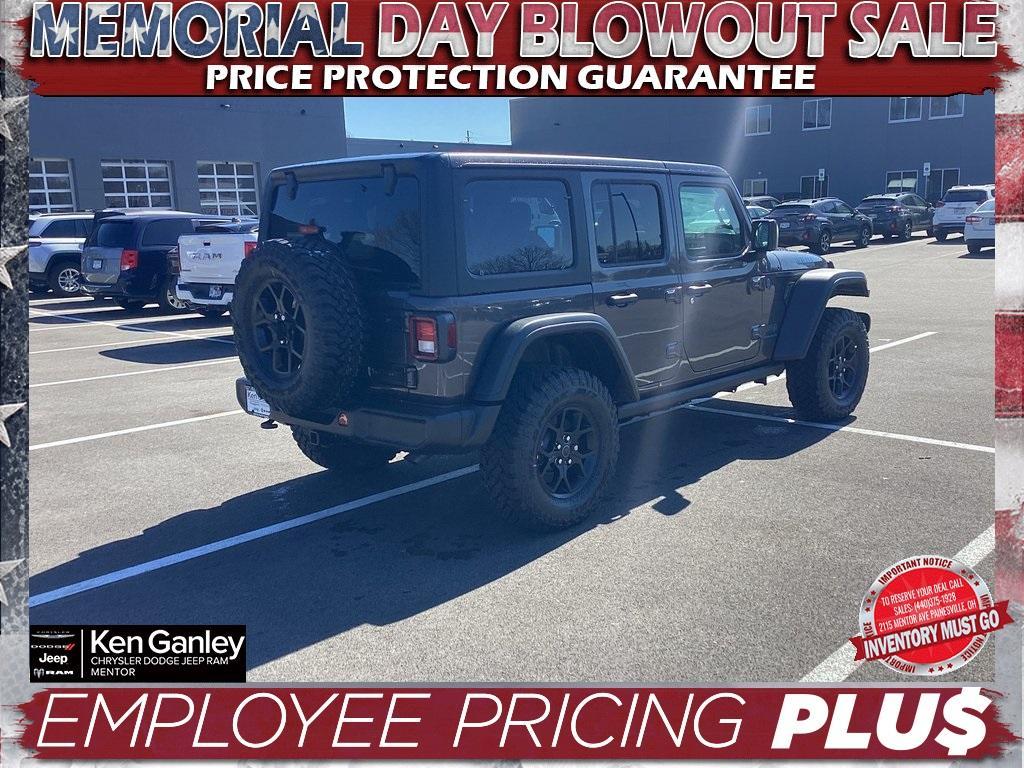 new 2025 Jeep Wrangler 4xe car, priced at $53,300