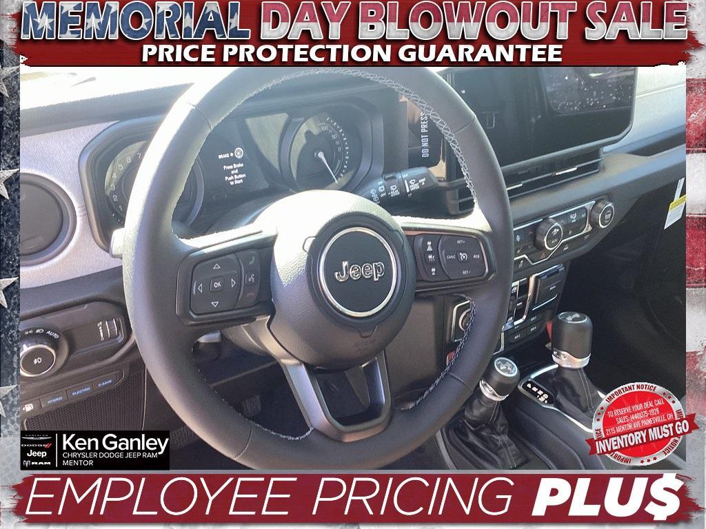 new 2025 Jeep Wrangler 4xe car, priced at $53,300