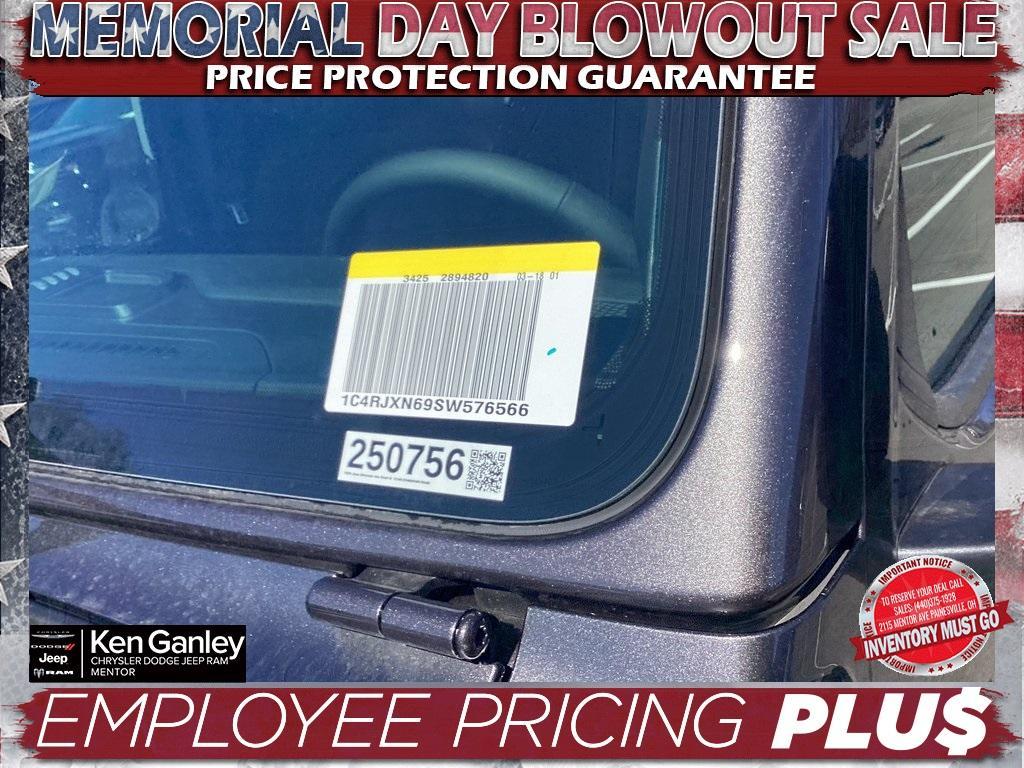 new 2025 Jeep Wrangler 4xe car, priced at $53,300