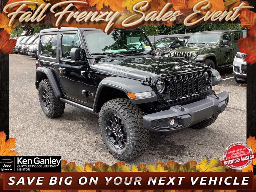 new 2025 Jeep Wrangler car, priced at $40,090