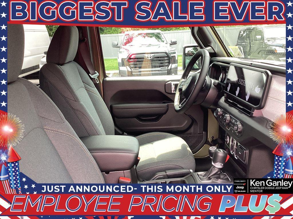 new 2025 Jeep Wrangler car, priced at $44,188