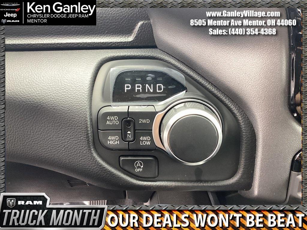 new 2025 Ram 1500 car, priced at $47,656