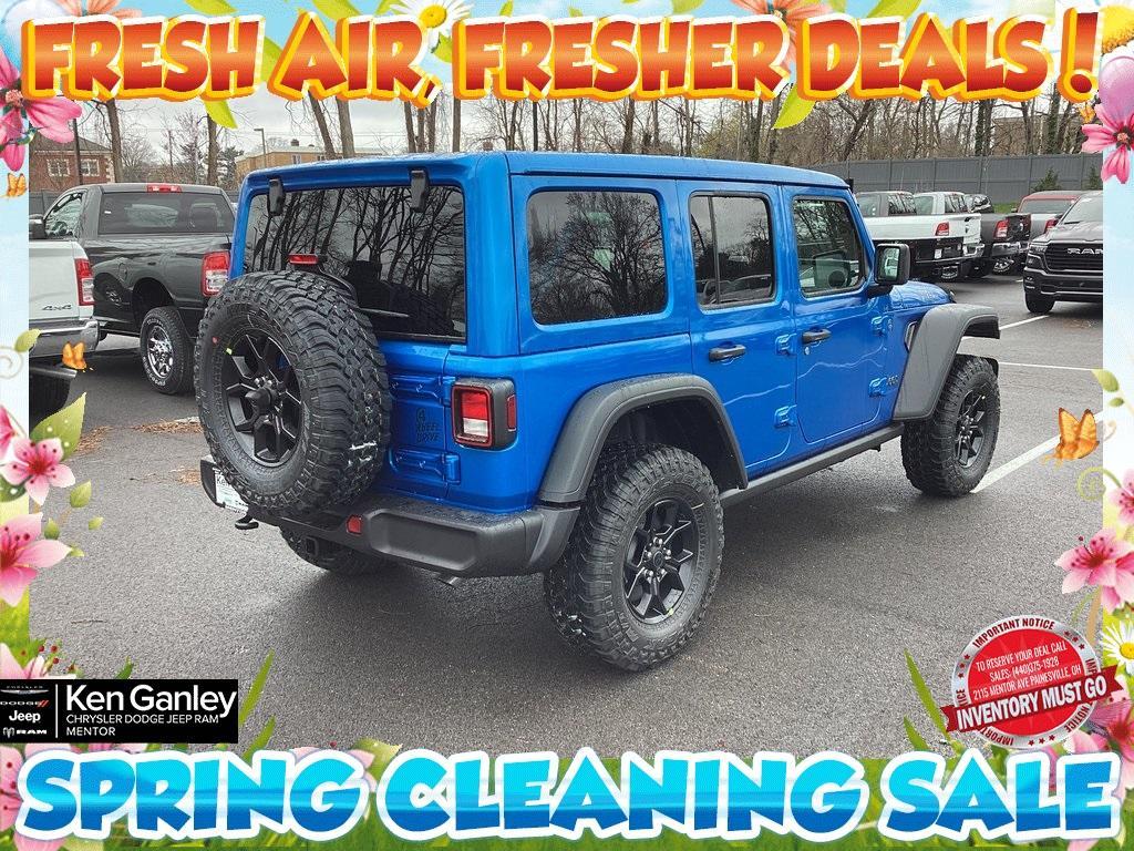 new 2025 Jeep Wrangler 4xe car, priced at $52,056