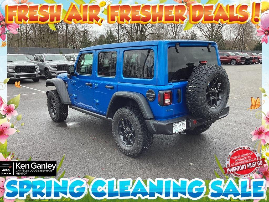 new 2025 Jeep Wrangler 4xe car, priced at $52,056